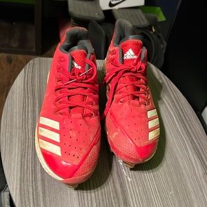 Easton baseball bag+cleats